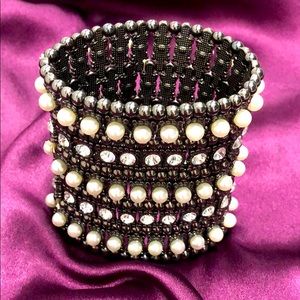 Glitzy Cuff Bracelet